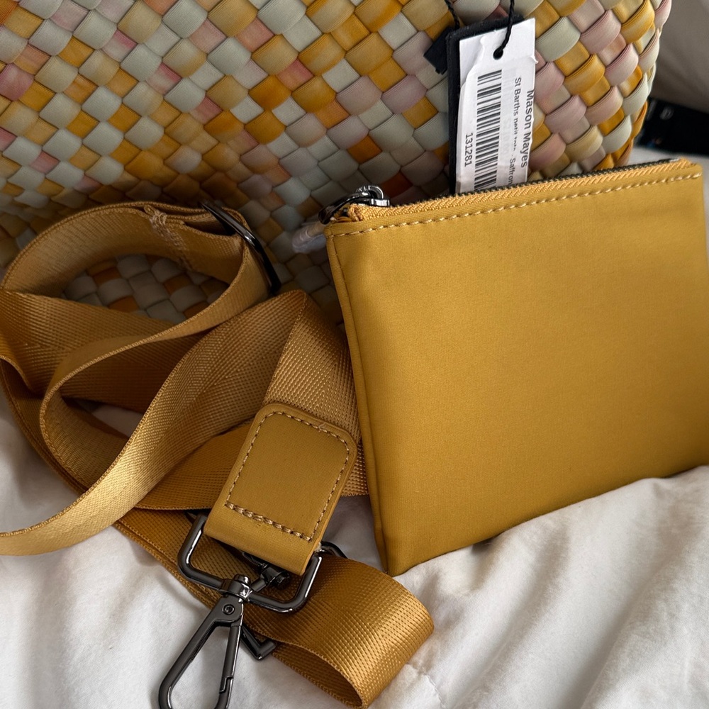 Naghedi St. Barths Petit Tote Saffron - Picture 5 of 11